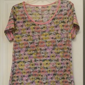 Lularoe Sunflower Classic Tee